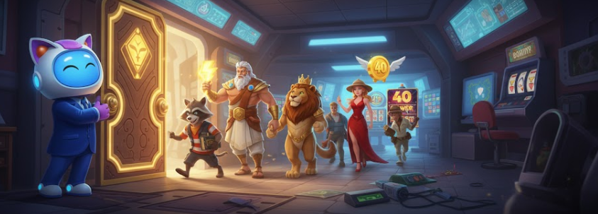 Robocat Casino slots